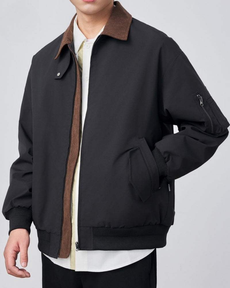 Klassisch Harrington Jacke - Veldorm