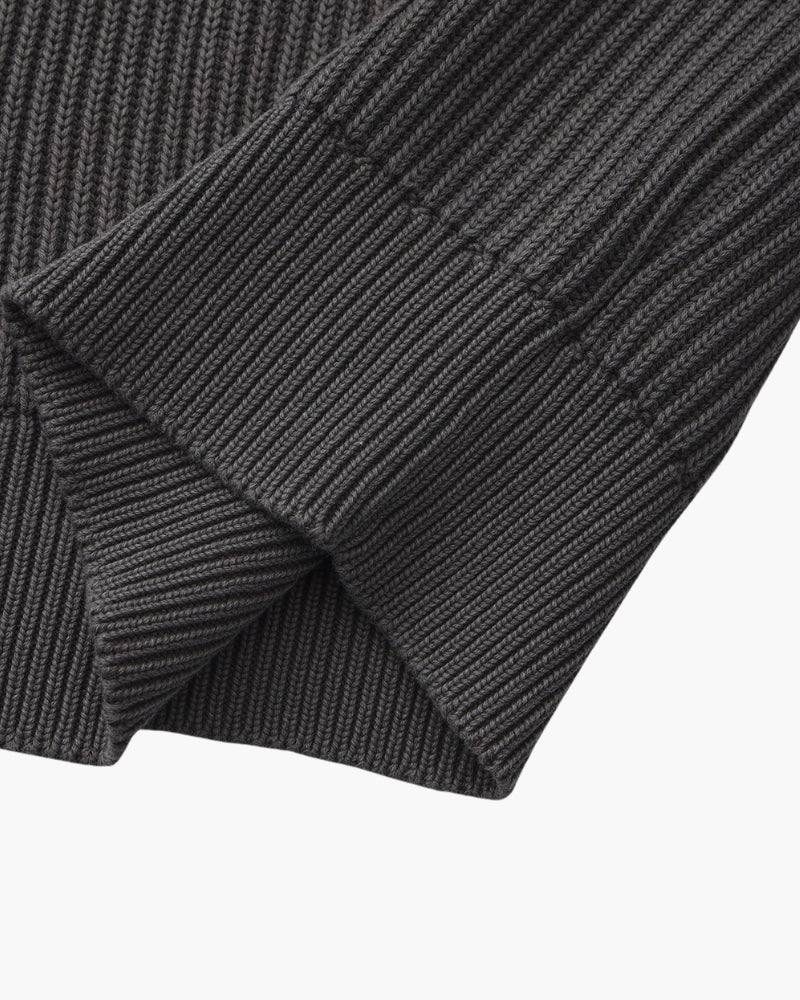 Rib Strick Rundhals - Veldorm