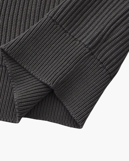 Rib Strick Rundhals - Veldorm