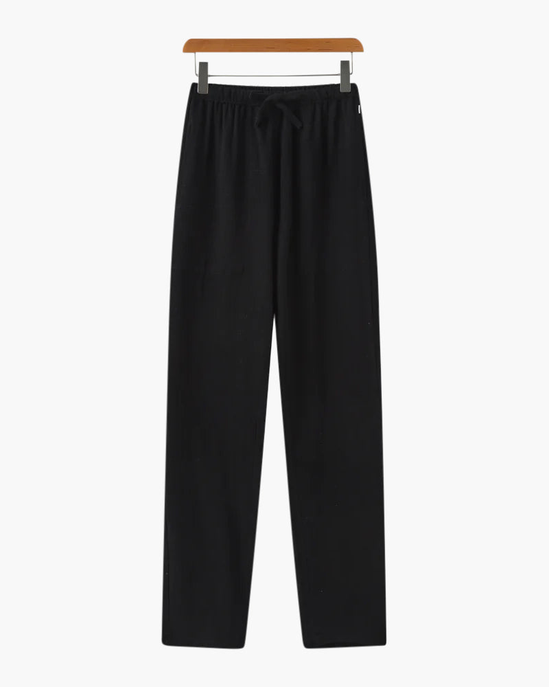 Marrakech - Leinen Pantalon (Schmal Passform) - Veldorm