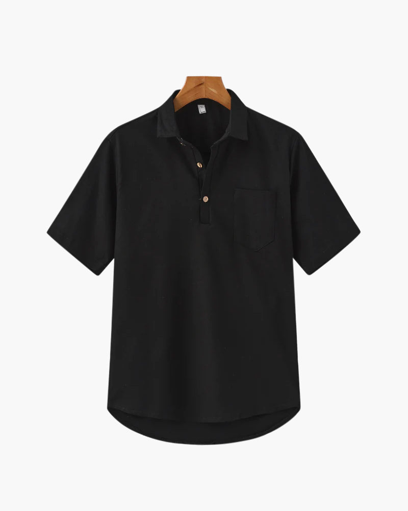 Casablanca - Leinen Polo - Veldorm