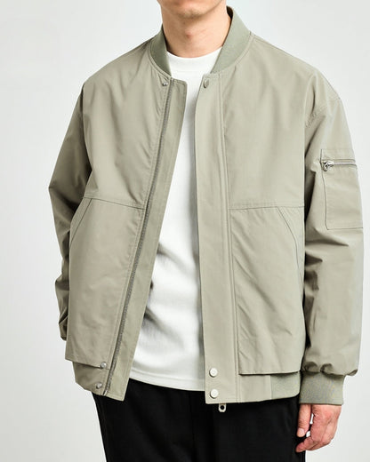 Minimalist Bomber Jacke - Veldorm
