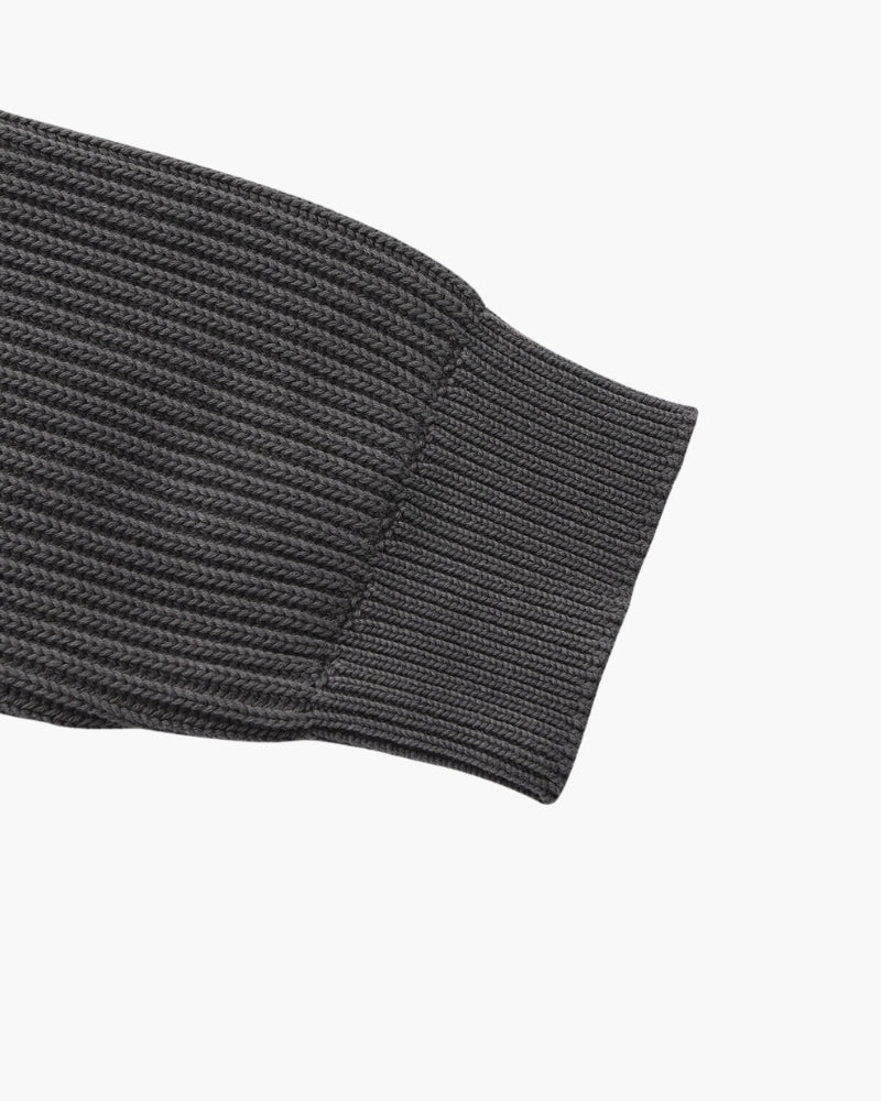 Rib Strick Rundhals - Veldorm