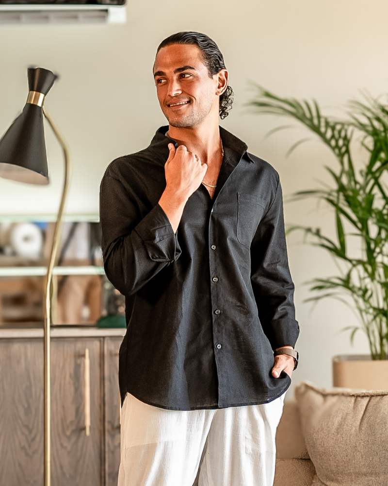 Cape Town - 100% Leinen Hemd - Veldorm