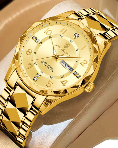 Klassisch Zwei-Ton Stahl Uhr - Veldorm