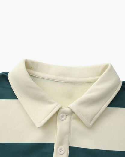 Vintage Streifen Rugby Polo - Veldorm