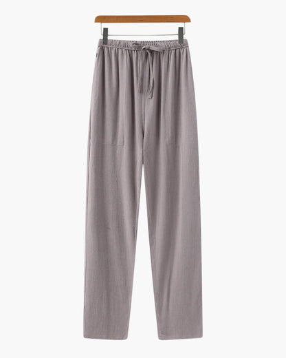 Marrakech - Leinen Pantalon (Schmal Passform) - Veldorm