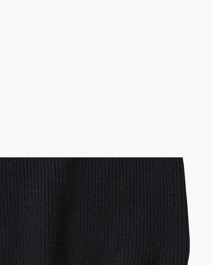 Refined Halb-Reissverschluss Strick Pullover - Veldorm