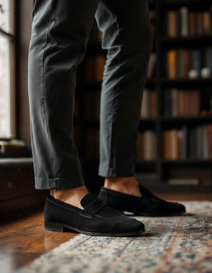 Veldorm Wildleder Penny Loafer - Veldorm