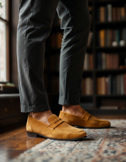 Veldorm Wildleder Penny Loafer - Veldorm