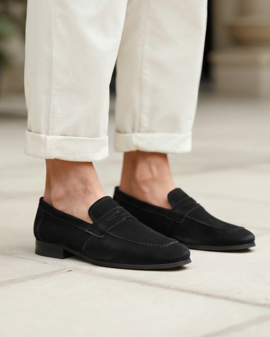 Veldorm Wildleder Penny Loafer - Veldorm