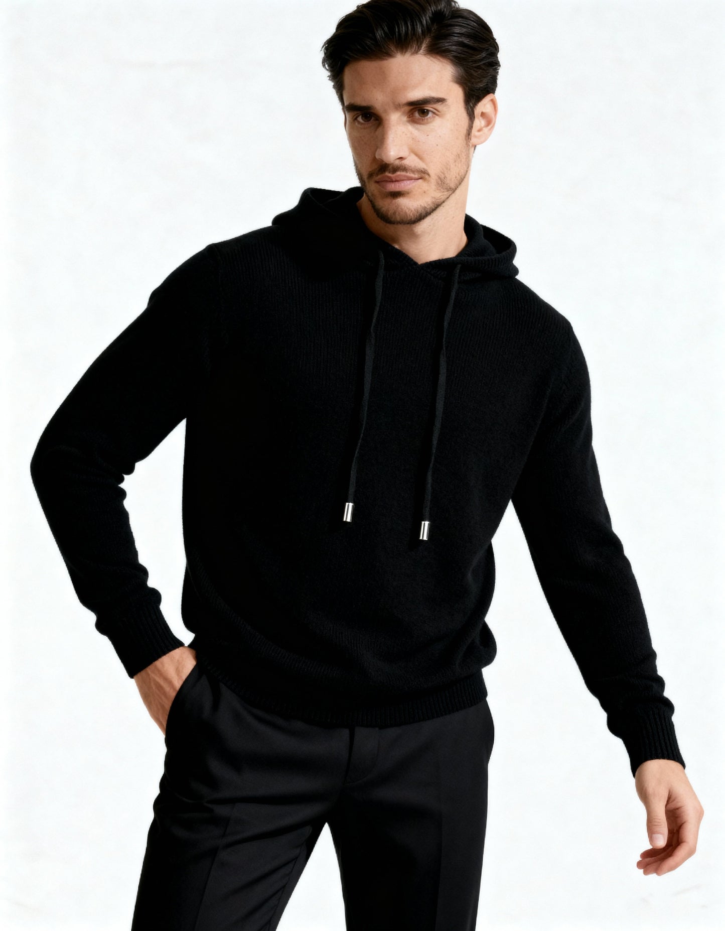 100% Kaschmir Hoodie - Veldorm