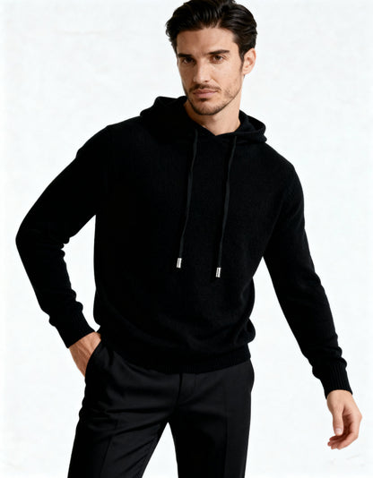 100% Kaschmir Hoodie - Veldorm