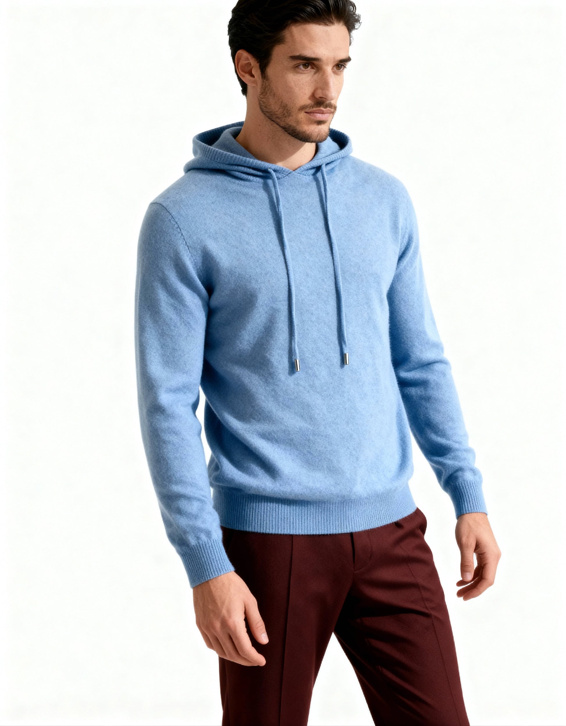 100% Kaschmir Hoodie - Veldorm