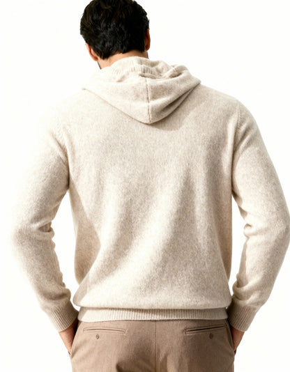 100% Kaschmir Hoodie - Veldorm