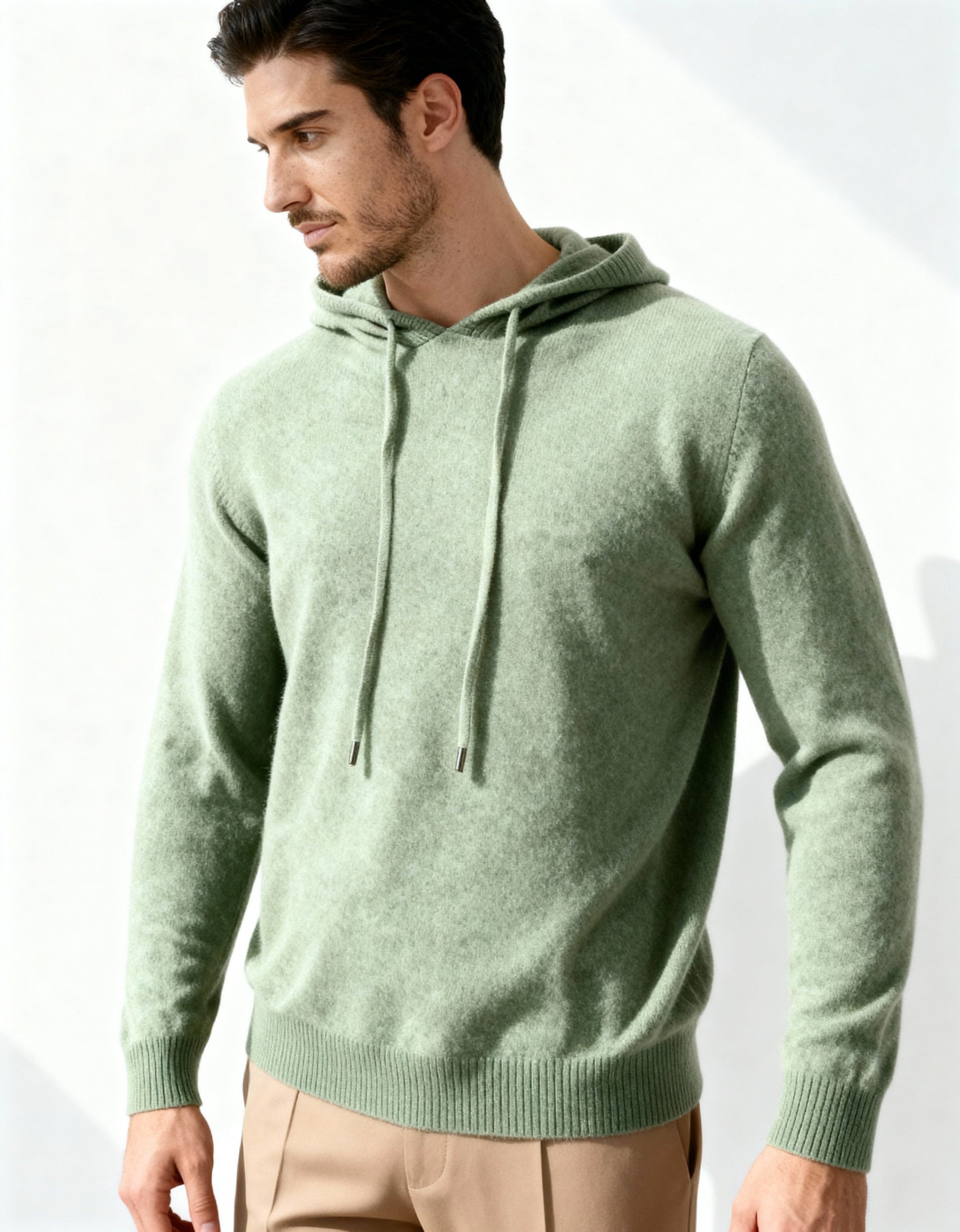 100% Kaschmir Hoodie - Veldorm