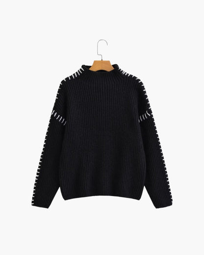Der Lila Stitch Pullover - Veldorm