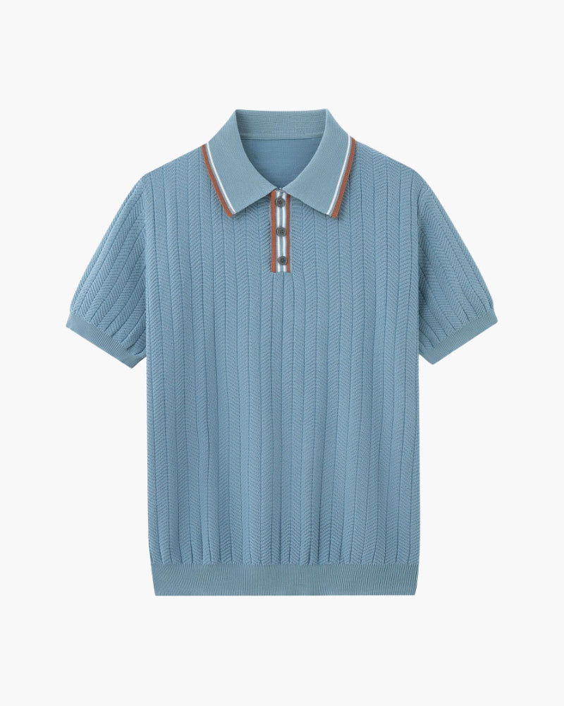 Ashford Strick Polo - Veldorm