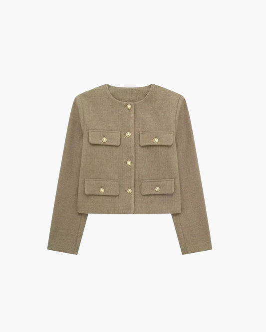 Savile Crop Blazer - Veldorm