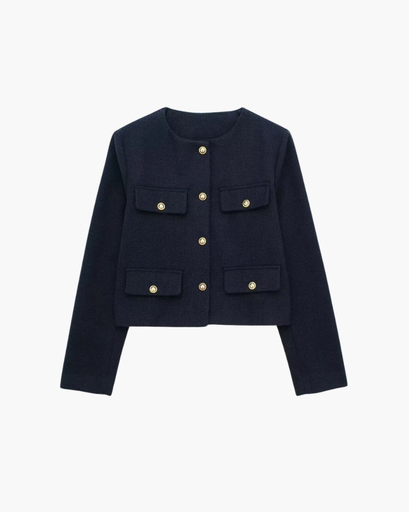 Savile Crop Blazer - Veldorm