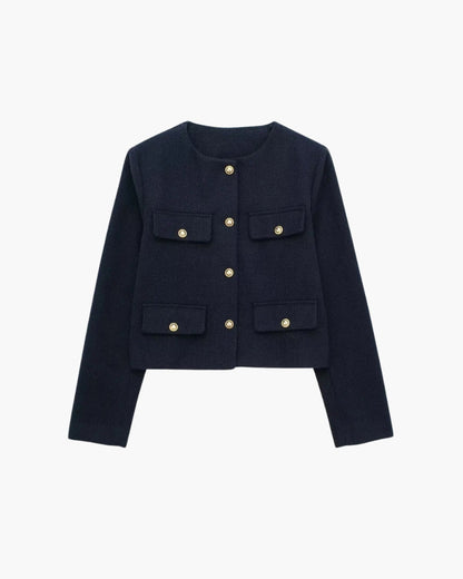 Savile Crop Blazer - Veldorm