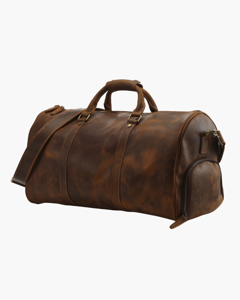 Montague Leder Duffle - Veldorm