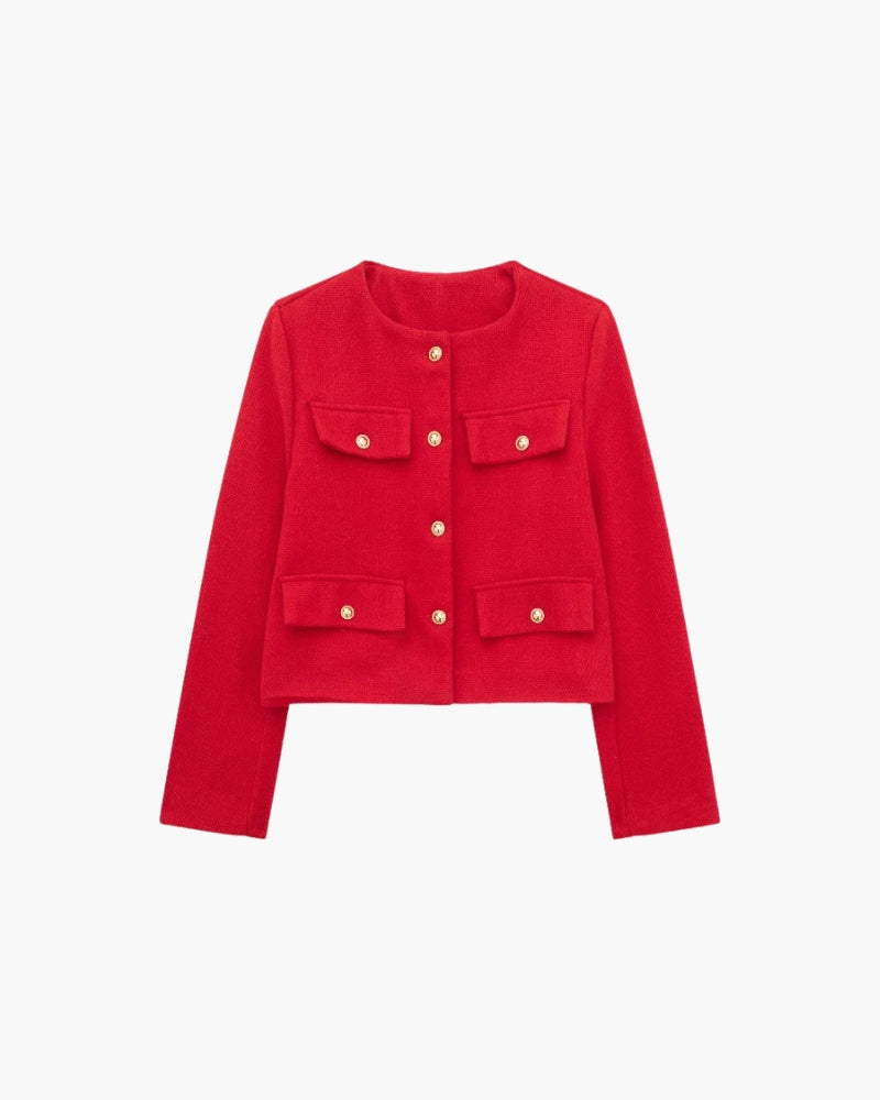 Savile Crop Blazer - Veldorm