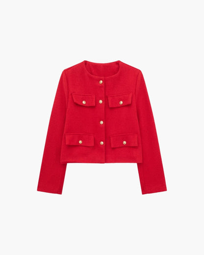 Savile Crop Blazer - Veldorm