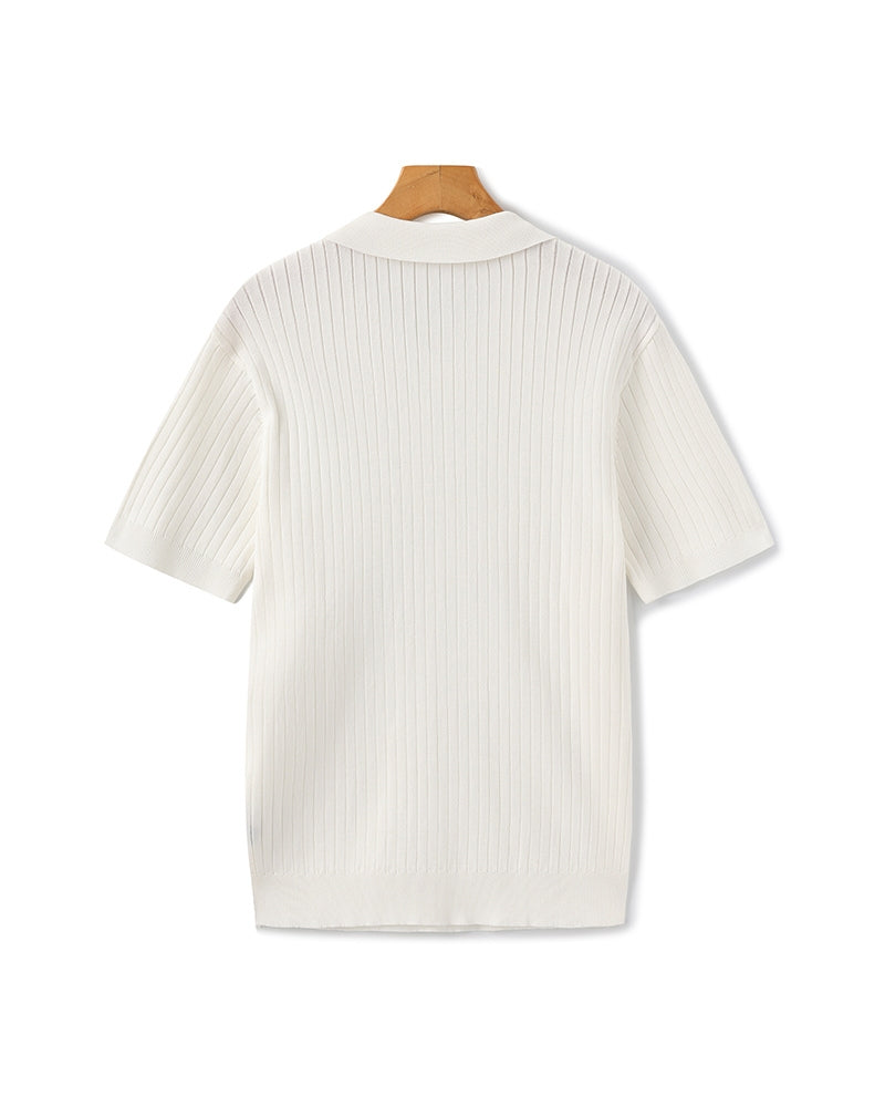 Premium Gerippt Polo - Veldorm