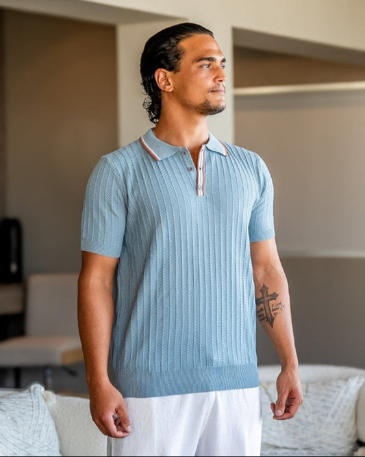 Ashford Strick Polo - Veldorm