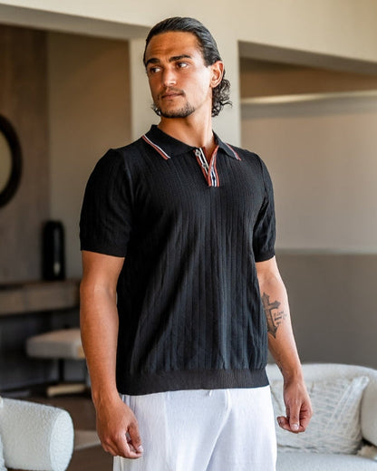 Ashford Strick Polo - Veldorm