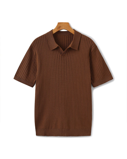 Premium Gerippt Polo - Veldorm