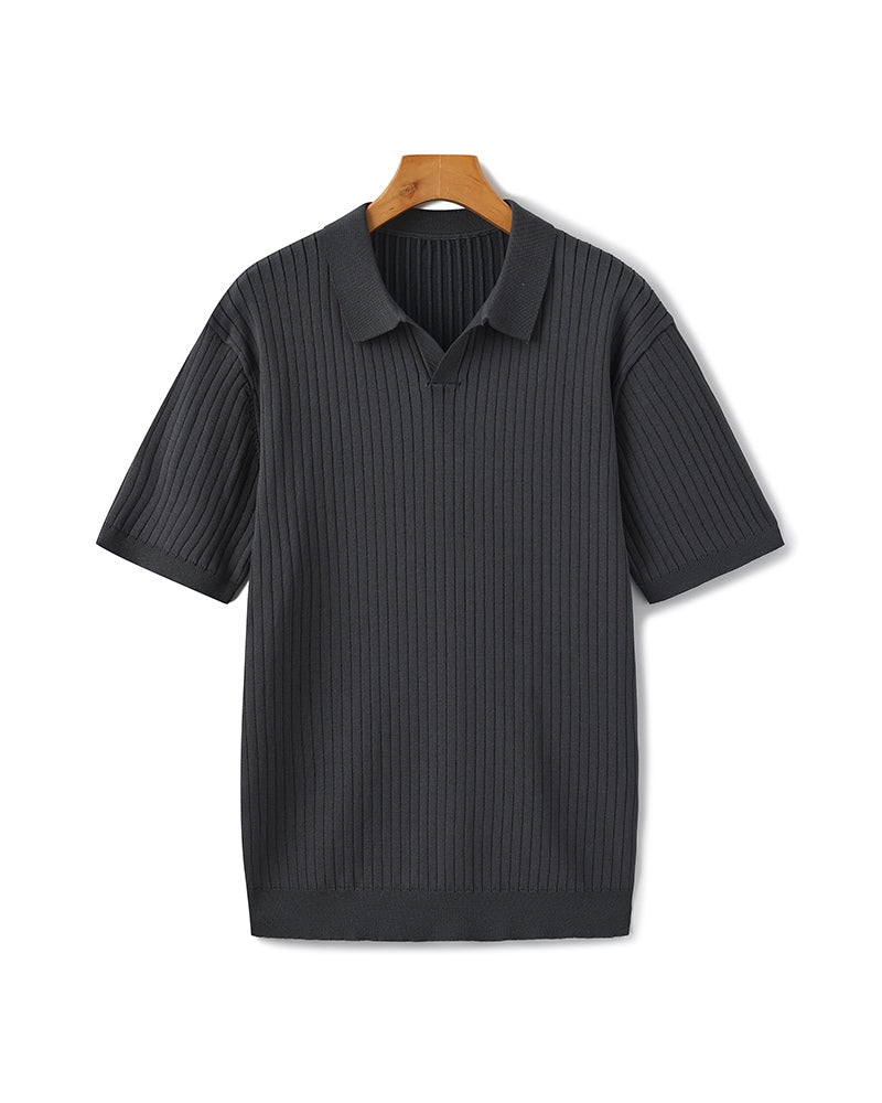 Premium Gerippt Polo - Veldorm