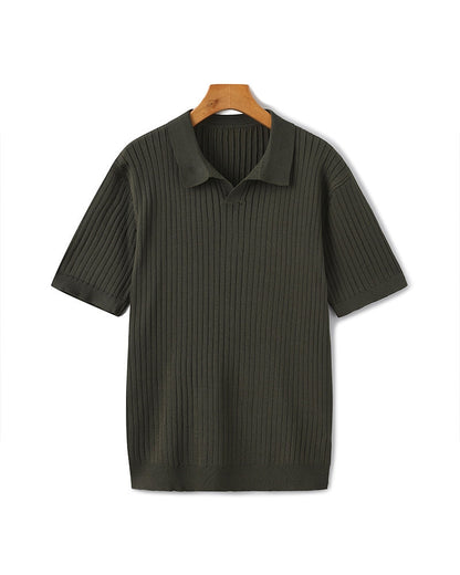 Premium Gerippt Polo - Veldorm