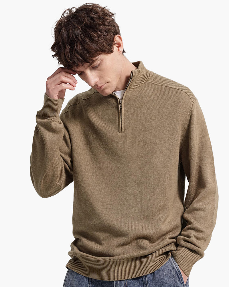 100% Merino Wolle Reissverschluss Up - Veldorm