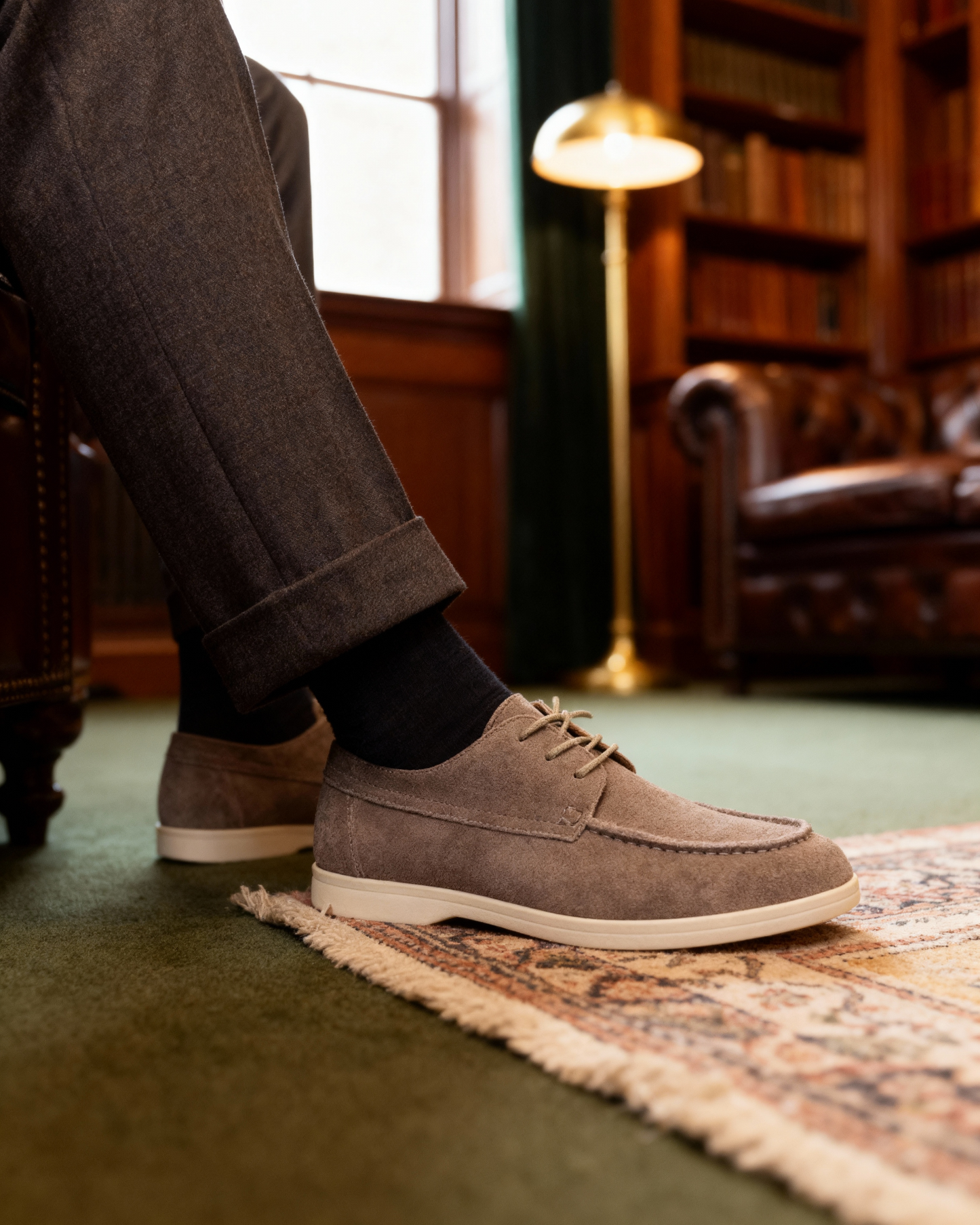 Premium Wildleder Lace Shoes - Veldorm