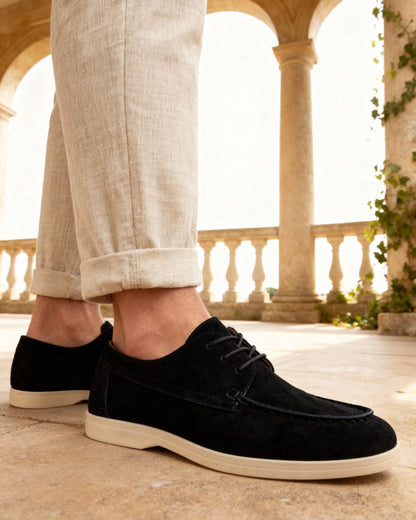 Premium Wildleder Lace Shoes - Veldorm