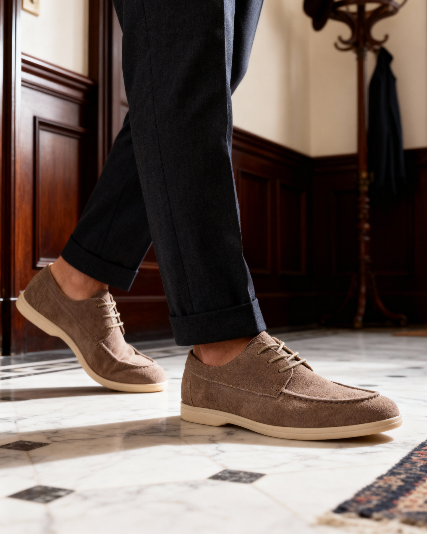 Premium Wildleder Lace Shoes - Veldorm