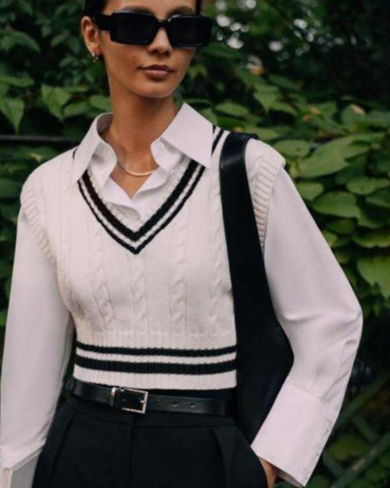Lady's Rich Pullover Vest - Veldorm