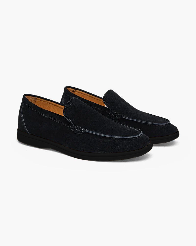 Premium Wildleder Loafer - Black Soles - Veldorm