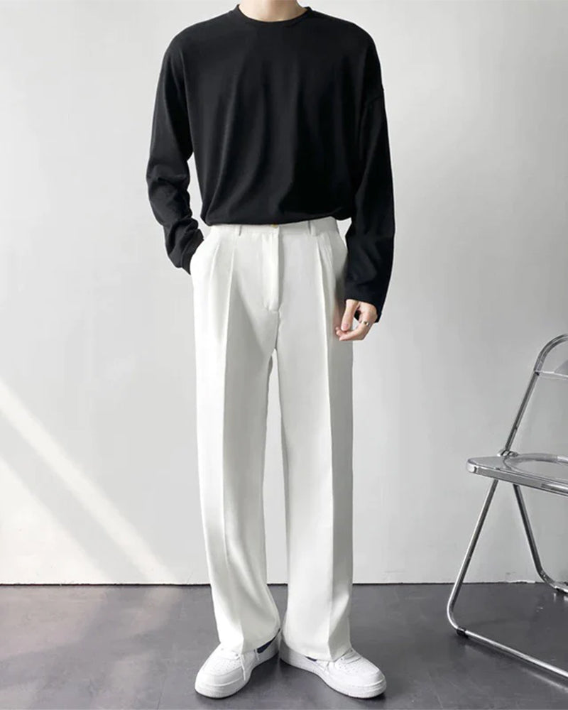 Paris Weit Passform Pantalon - Veldorm