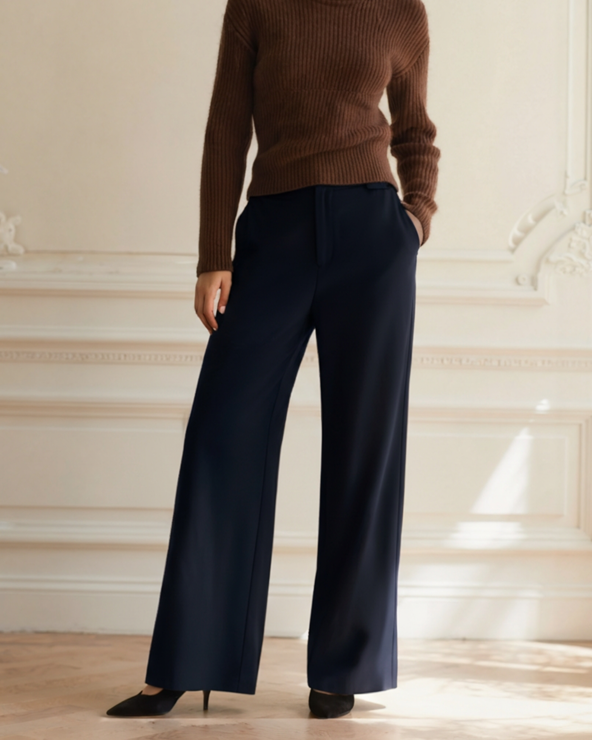 Serena Weit-Bein Hose - Veldorm