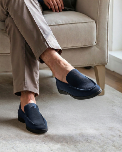 Premium Wildleder Loafer - Black Soles - Veldorm